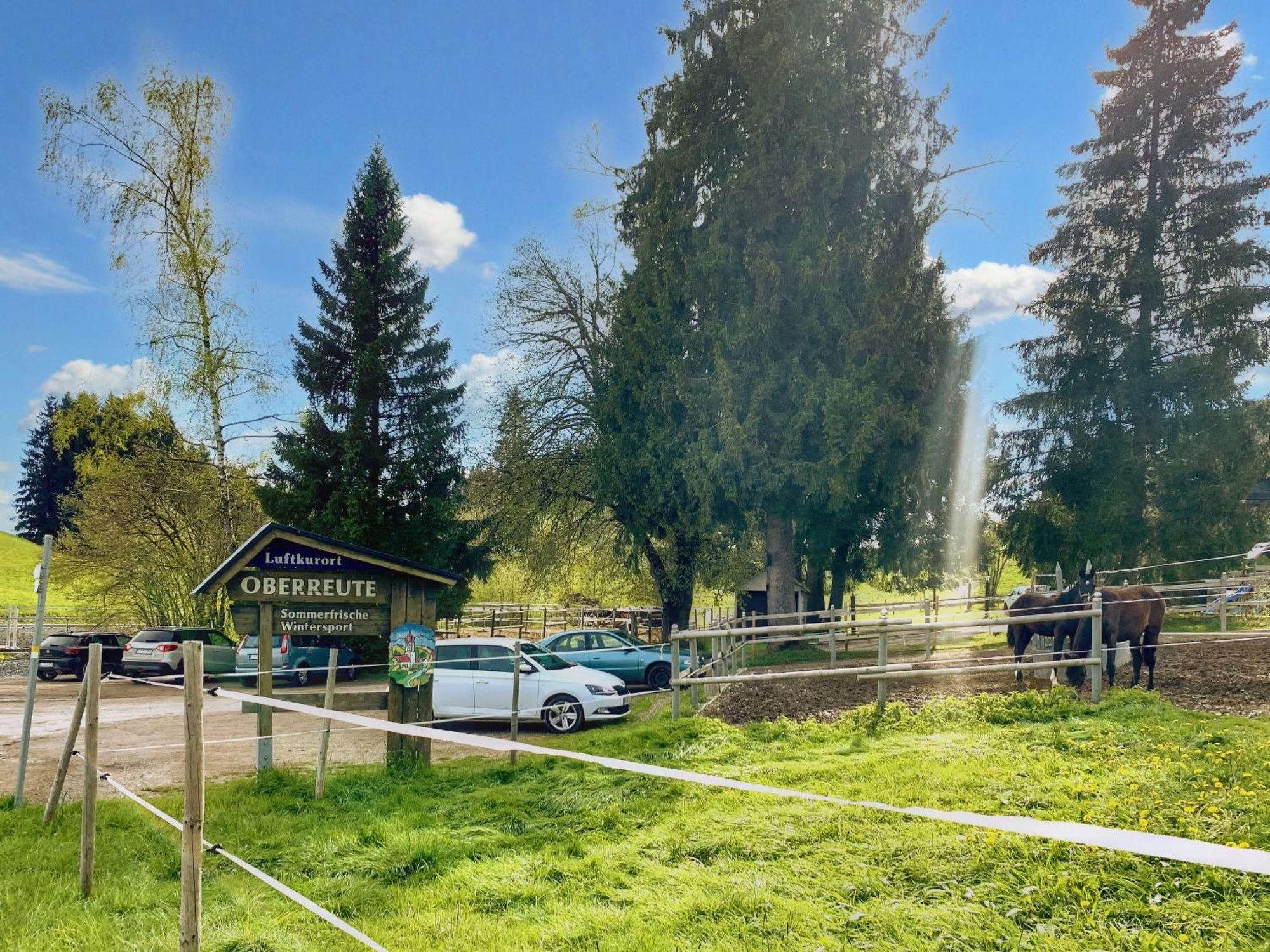 Lindners Hideaways - Bergnest Lodge - Bergblick Fewo 6 Pers Balkon Garten Hund Ski Unterkunft Luftkurort Oberreute Naehe Buchenegger Wasserfaelle Eistobel Bodensee المظهر الخارجي الصورة
